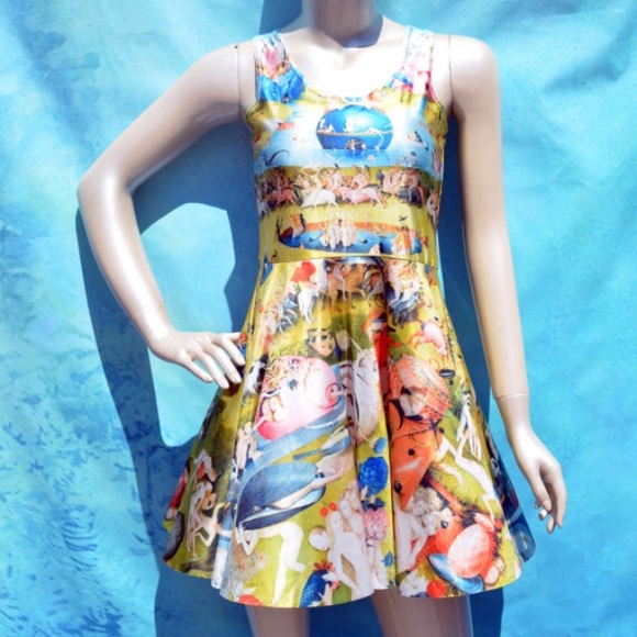 Bosch - "Garden of Earthly Delights" Heaven Dress