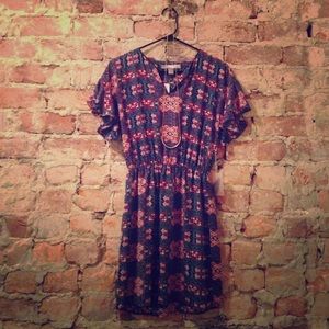 Forever 21 abstract print dress