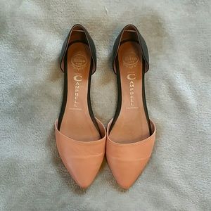 Jeffrey Campbell In Love Leather D'Orsay Flat