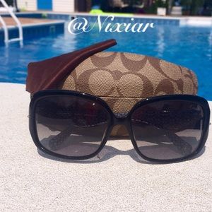 Coach Black Sunglasses.