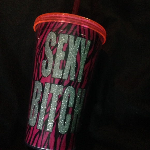 Tumbler, plastic cup.