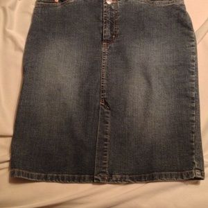 Jean skirt