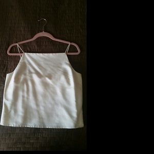 NWT Tommy Bahama silk cream shell - never worn