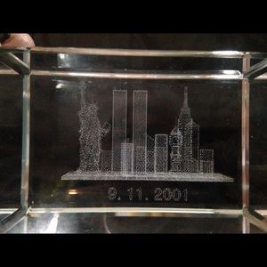 9/11 glass block