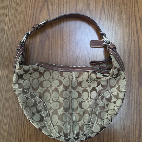 ✨Flash Sale!✨Brown + Tan Coach Bag