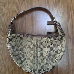 ✨Flash Sale!✨Brown + Tan Coach Bag