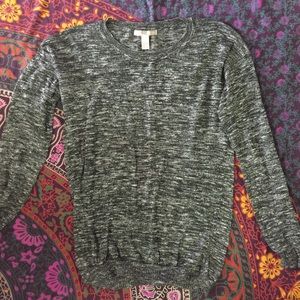 Grey marble sweater