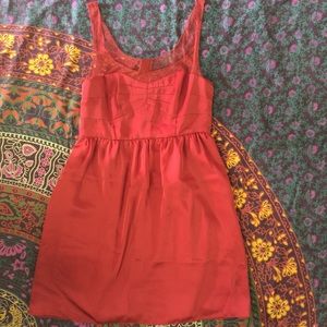 Red dress