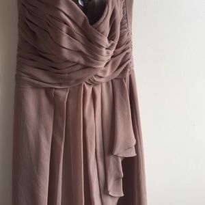 David's Bridal bridesmaid dress