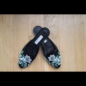 Oscar de la Renta mules