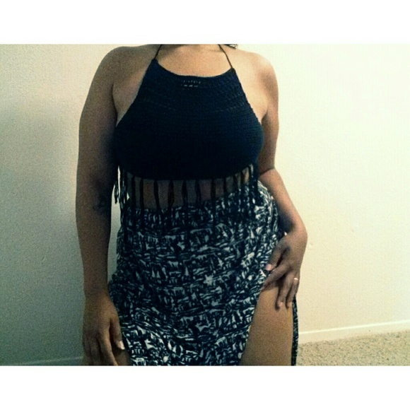 -SOLD-Boho top <3 - Picture 3 of 3