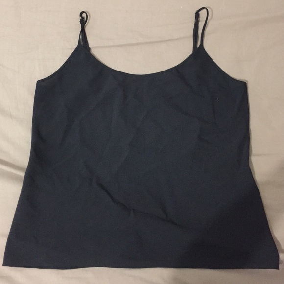Black Kenneth Cole Spaghetti Top - Picture 1 of 1