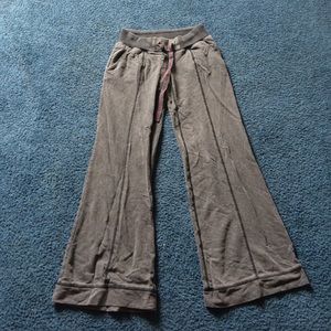 Free People grey flared lounge pants
