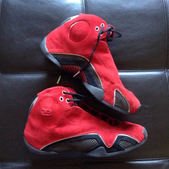 Rare Jordan 21 red suede