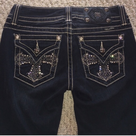 Black Miss Me Jeans
