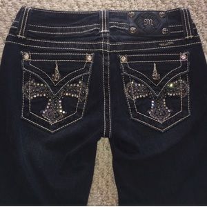 Black Miss Me Jeans