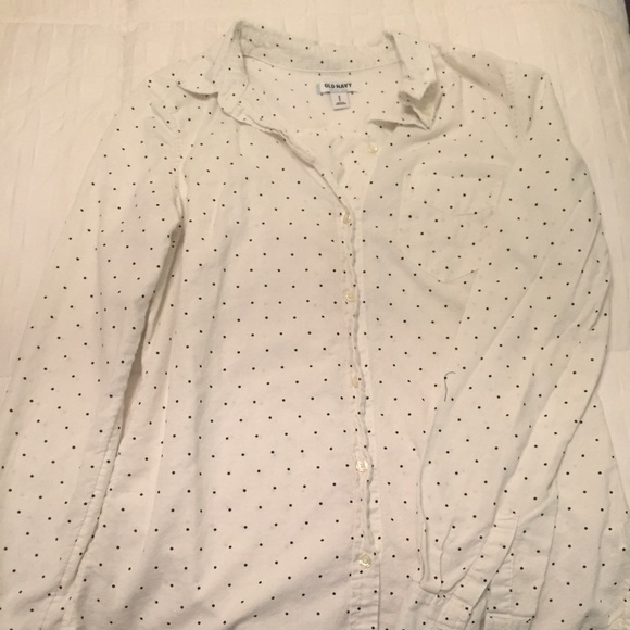 White button down shirt