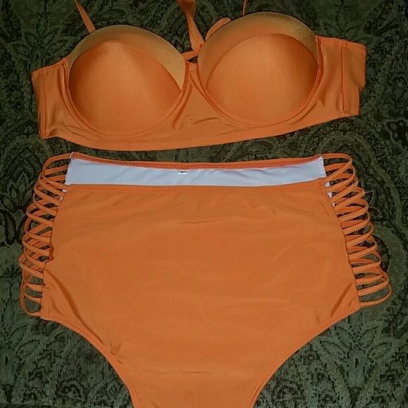 High waisted suit