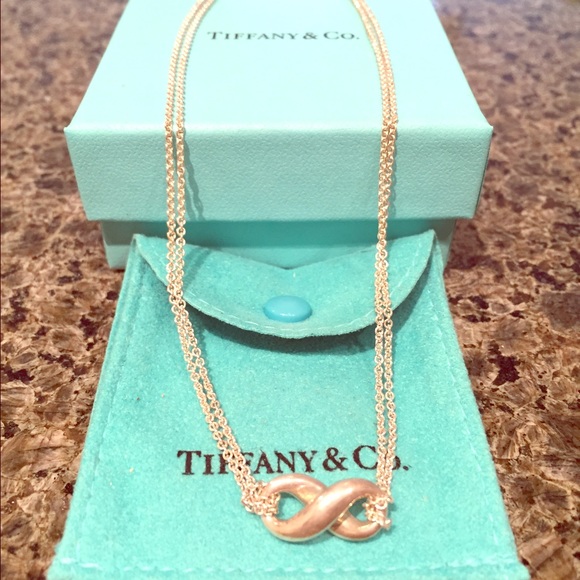 Tiffany & Co. Jewelry - Tiffany Sterling Silver Infinity Pendant necklace