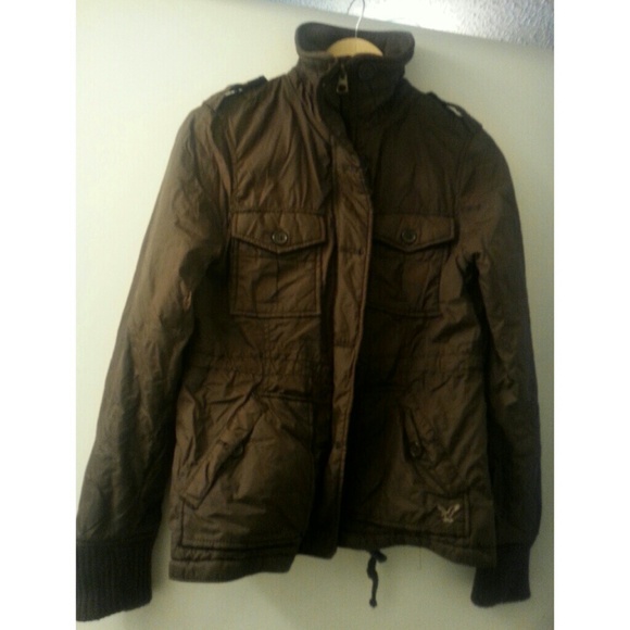 Chocolate Brown Bomber jacket