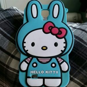 Hello kitty Galaxy S4 Silicone Case