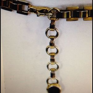AUTHENTIC GUCCI Gold Tone Chain Link Belt