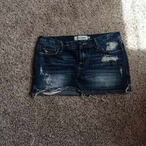 Denim skirt