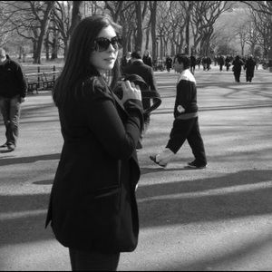 Black blazer (also avail in navy)