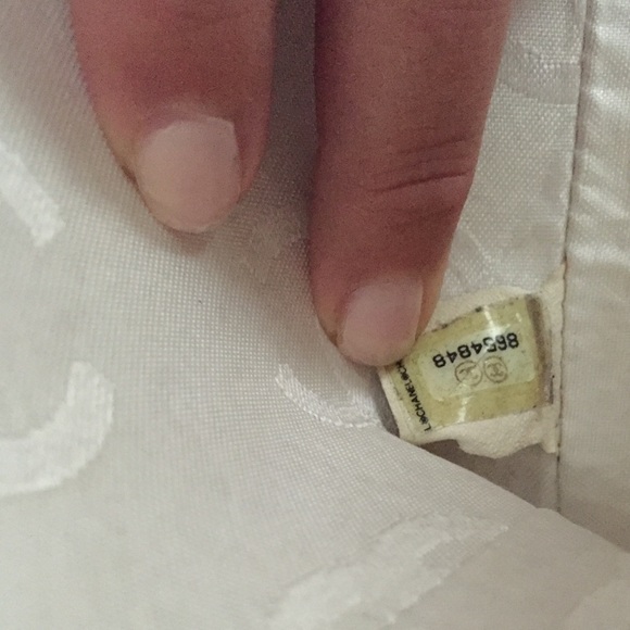 SOLD!!!! Chanel white multicolor surpique bag GHW - Picture 3 of 4