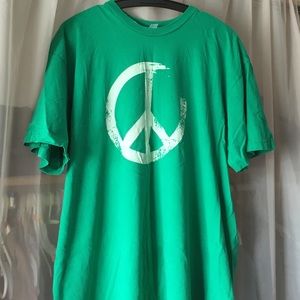 GREEN PEACE AMERICAN APPAREL TSHIRT
