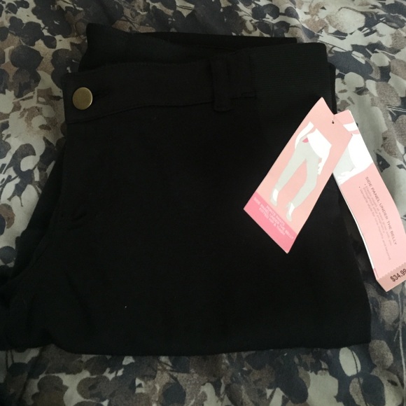 Maternity black jeans