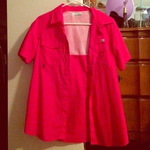 Short sleeve Columbia fishing shirt