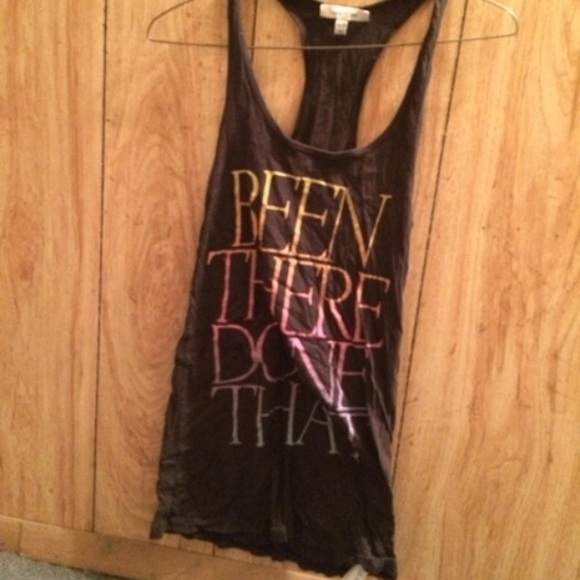 Been there done that tank top