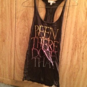 Been there done that tank top