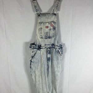 90s throwback Union bay overalls