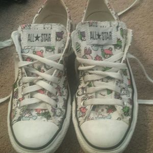 Converse with cartoon animals