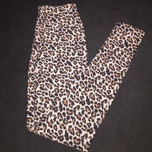 Cheetah Print Leggings