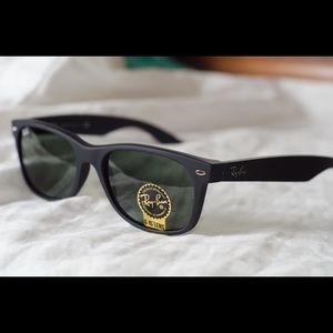 Matte Black Ray Ban Wayfers