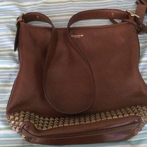 Coach duffle chestnut
