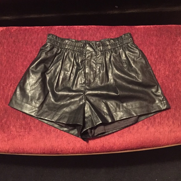 Leather Shorts