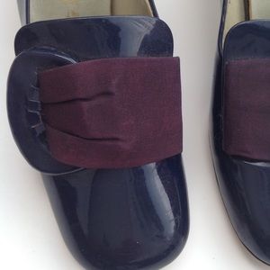 Nanette Imperials antique 1940-1950s navy shoe 6.5