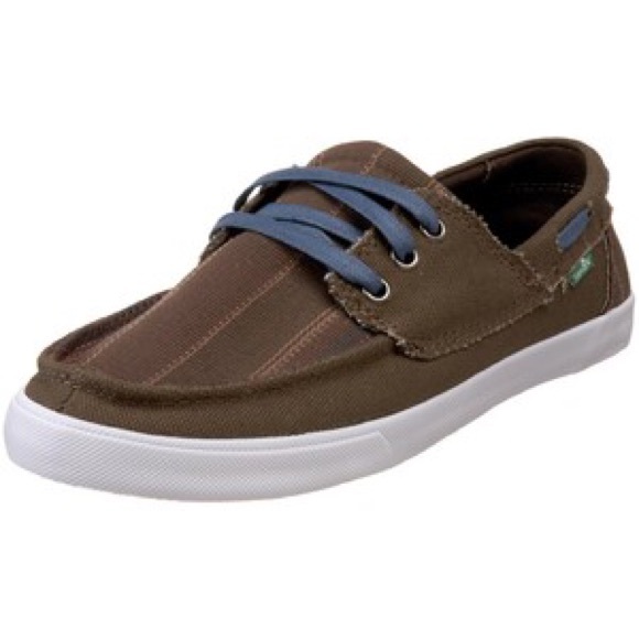Sanuk slip on sneakers