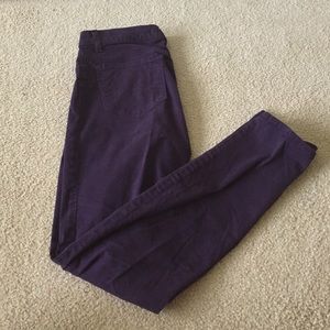 Purple jeans