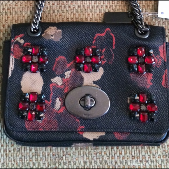 Coach New York black multi beaded mini - Picture 4 of 4