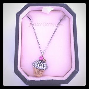 Juicy Couture Cupcake Necklace (never worn)