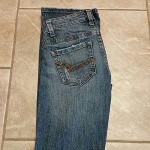 SALE!!!  American Eagle bootcut jeans size 0