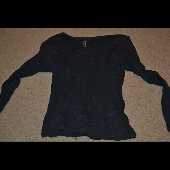 Black Monsters / Hot Topic fishnet top.