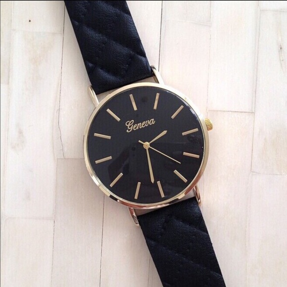 Quilted black watch
