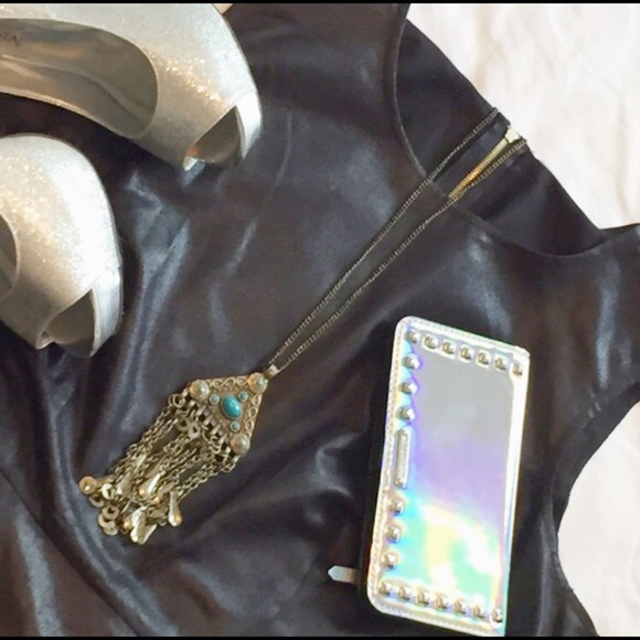 NWT Rebecca Minkoff Studded Metallic Wallet