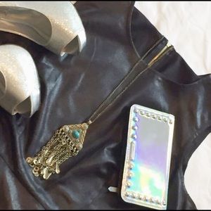 NWT Rebecca Minkoff Studded Metallic Wallet